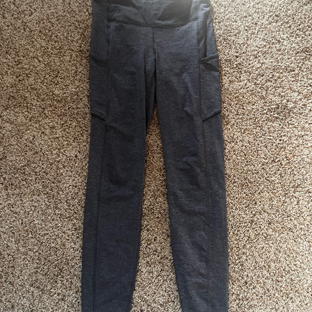 Lululemon heather gray leggings